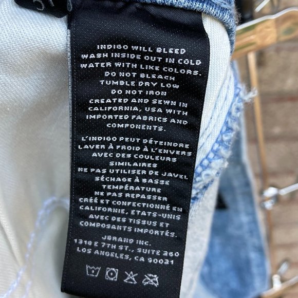 J BRAND Elsa Saturday Everyday Blue High Waist Jeans Size 31 - Picture 11 of 13